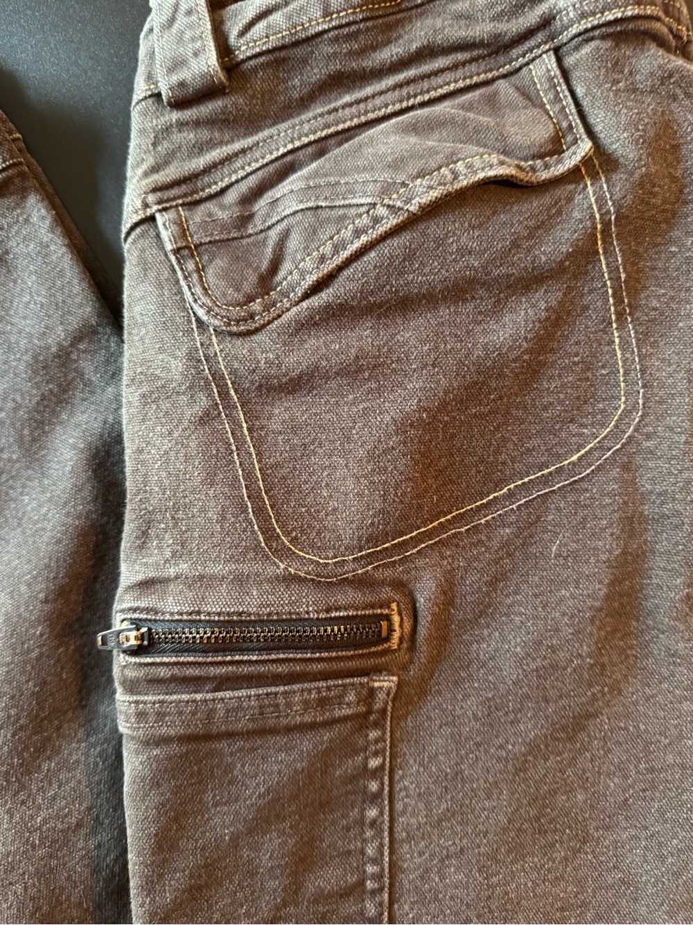 Dovetail Women’s Day Construct Chocolate Brown Reinforced Work Pants - Picture 2 of 9